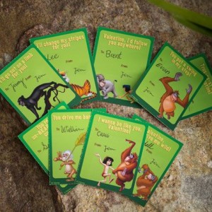 Jungle Book Valentines Day Cards ©Disney