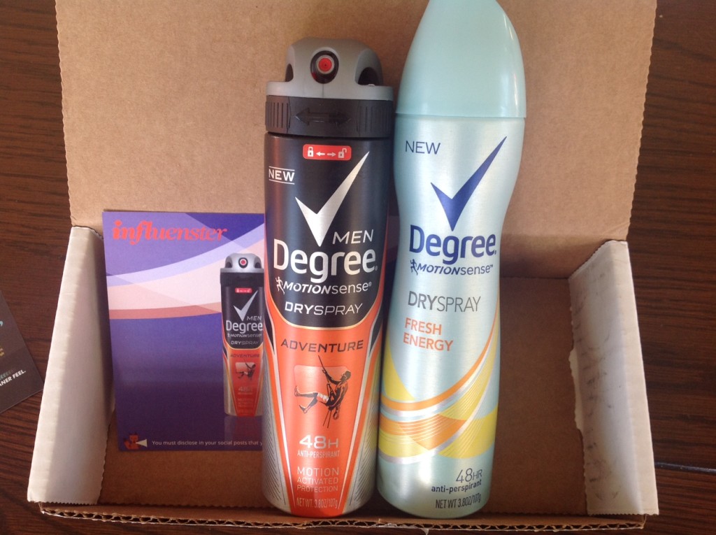 Degree Dry Spray Deodorant Review ©WagonPilot