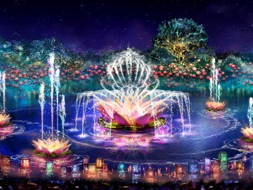 Sneak Peak of Disney’s New Rivers of Light Show