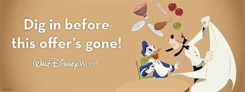 Disney World Fall 2016 Free Dining Offer