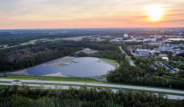 Disney World Adds Mickey Shaped Solar Farm