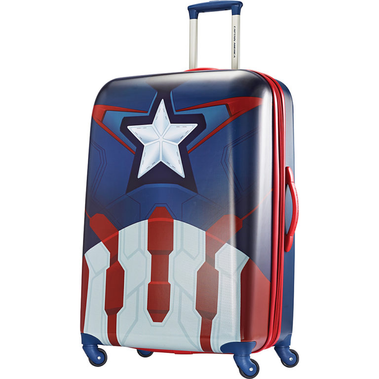 captain america luggage american tourister