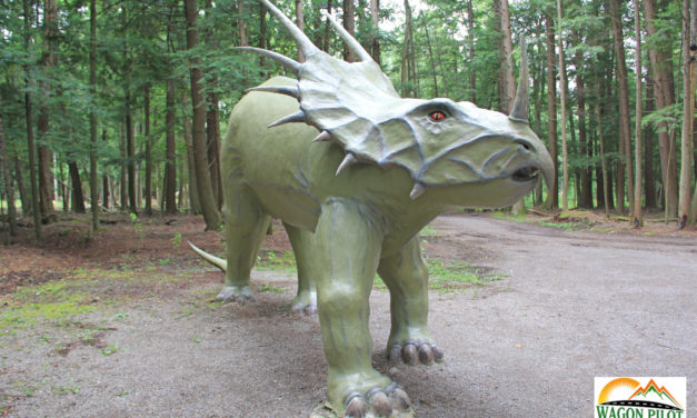 Visit The Ancient Past at Dinosaur Gardens in Ossineke, Michigan