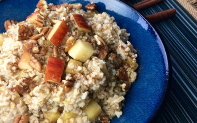 How to Make Overnight Slow Cooker Apple Cinnamon Steel Cut Oats