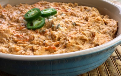 Slow Cooker Spicy Buffalo Chicken Dip