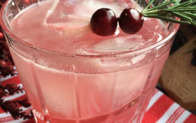 Festive Cranberry Margaritas