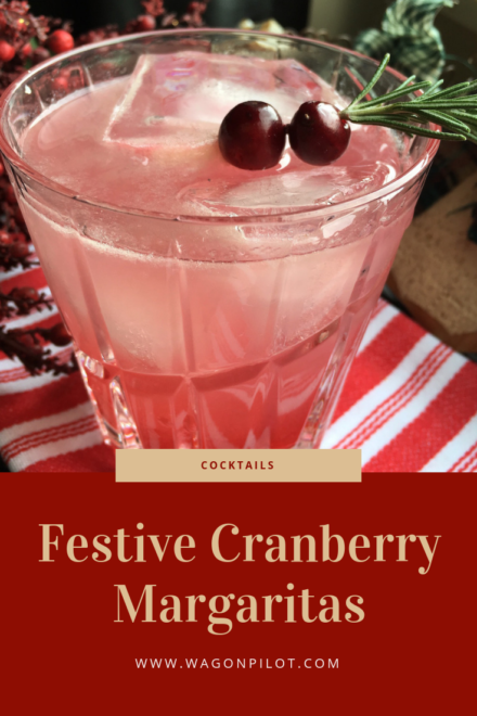 Festive Cranberry Margaritas