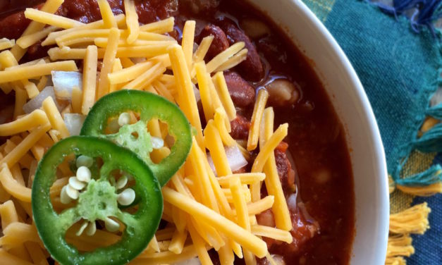 Spicy Slow Cooker Pork Sausage Chili
