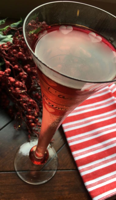 Sparkling Pomegranate Cocktail 