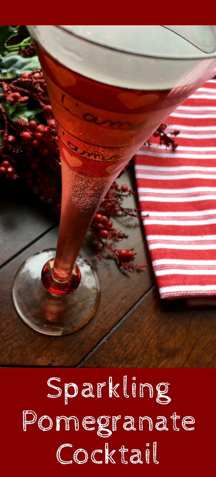 Sparkling Pomegranate Cocktail