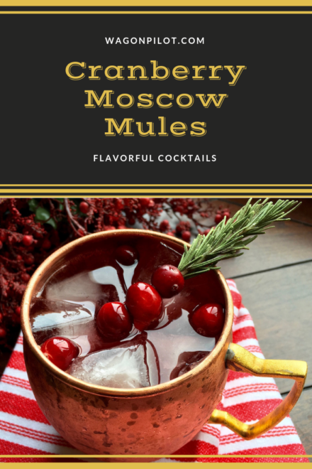 Cranberry Moscow Mules