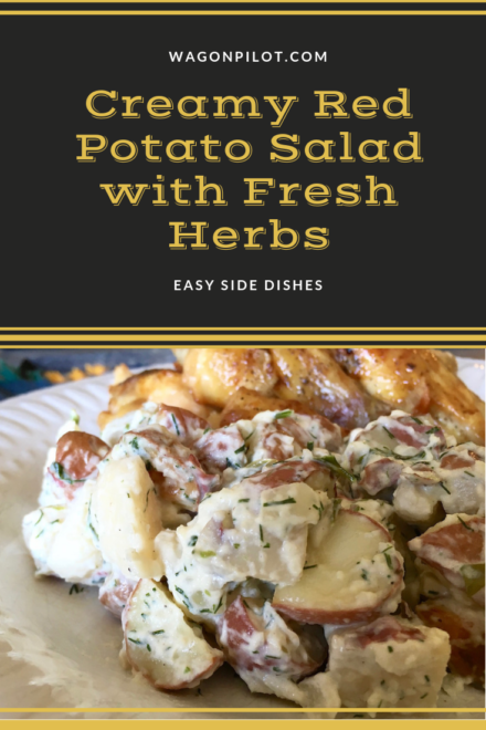 Creamy Red Potato Salad with Fresh Herbs