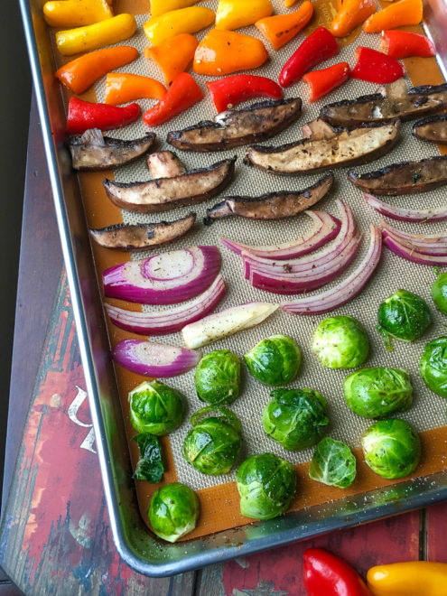 Mediterranean Roasted Vegetables