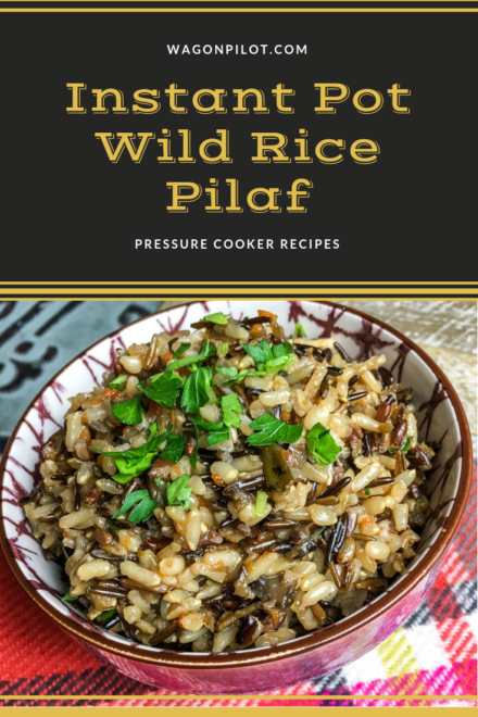 Instant Pot Wild Rice Pilaf