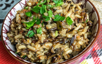 Instant Pot Pressure Cooker Wild Rice Pilaf