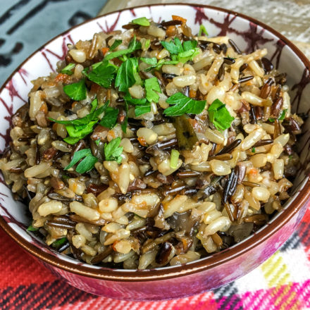 Instant Pot Wild Rice Pilaf