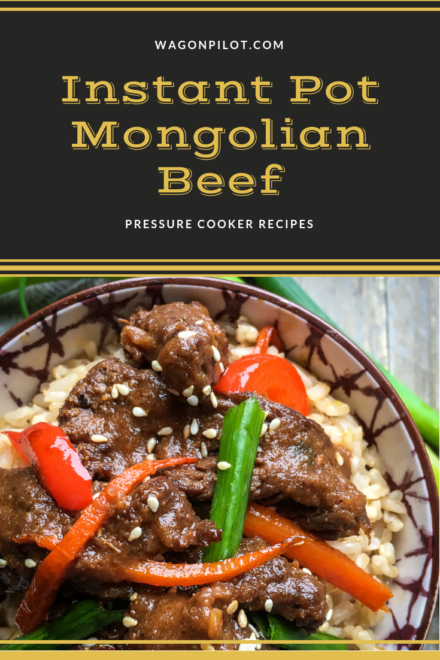 Instant Pot Mongolian Beef