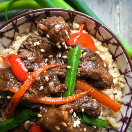 Instant Pot Mongolian Beef