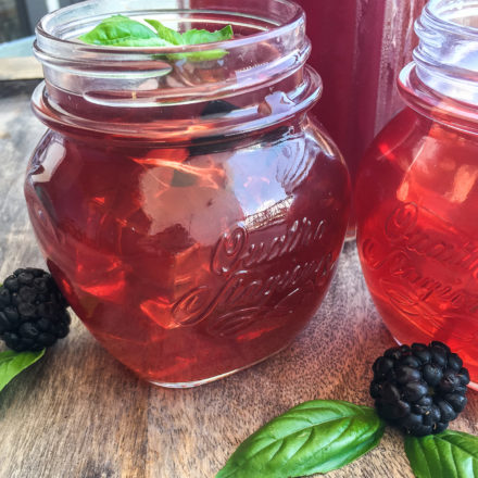 Instant Pot Blackberry Iced Tea