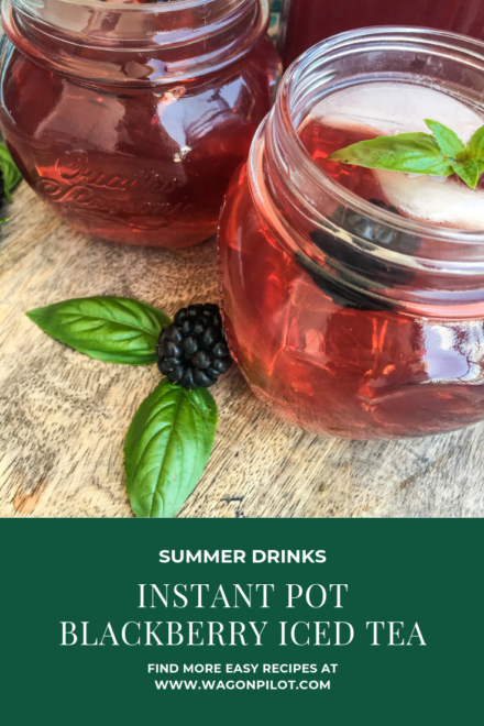 Instant Pot Blackberry Iced Tea Recipe