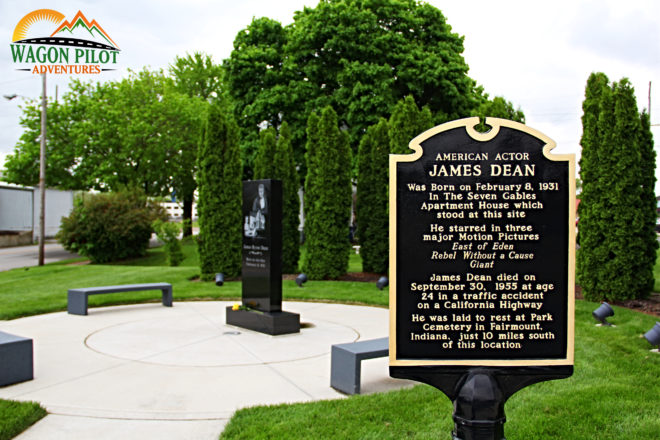 James Dean birthplace memorial © Wagon Pilot Adventures