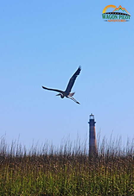 Morris Island lighthouse near Charleston, South Carolina © Wagon Pilot Adventures