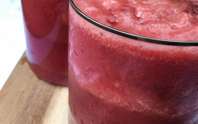 Refreshing Frozen Watermelon Slush