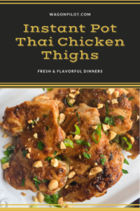 Instant Pot Thai Chicken Thighs