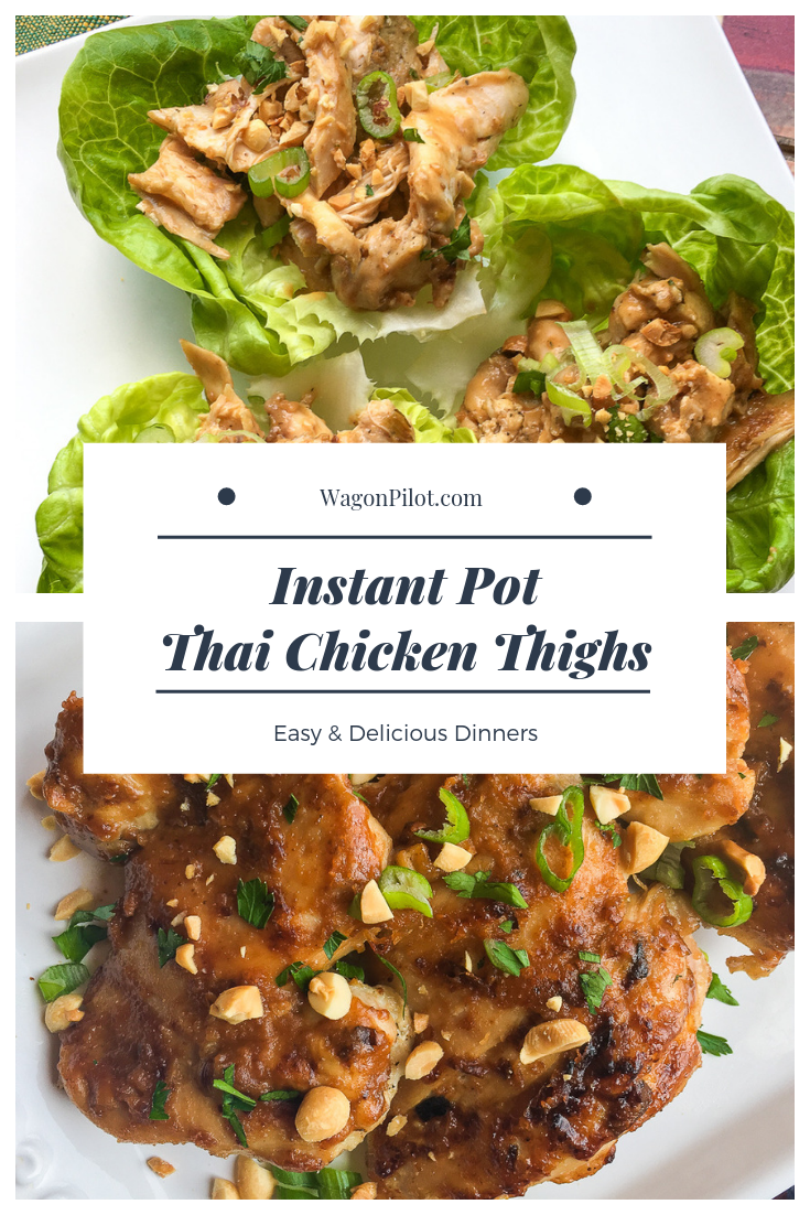 Instant Pot Thai Chicken Thighs