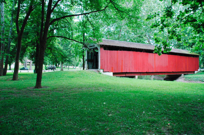 Vermont Covered Bridge - Image courtesy Kokomo, Indiana CVB