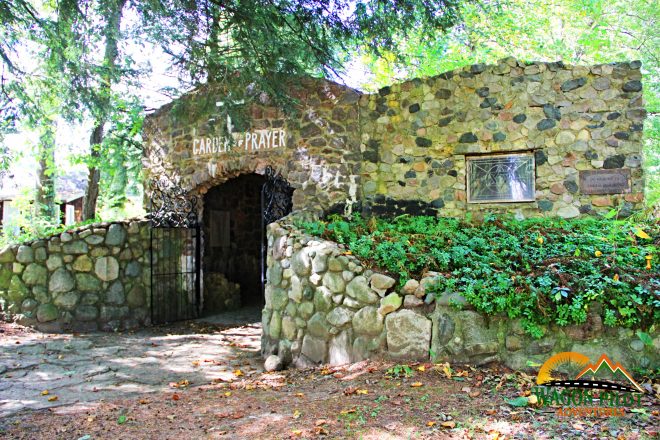 Garden of Prayer grotto Camp Chesterfield © Wagon Pilot Adventures