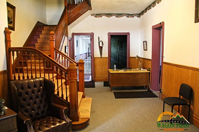 Front Entrance - Randolph Asylum Winchester, Indiana © Wagon Pilot Adventures