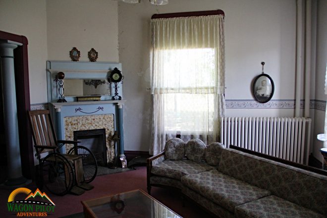 Parlor - Randolph Asylum Winchester, Indiana © Wagon Pilot Adventures