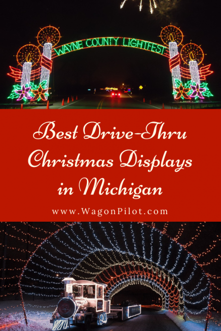 Beste Drive-Thru-Weihnachtslichter in Michigan