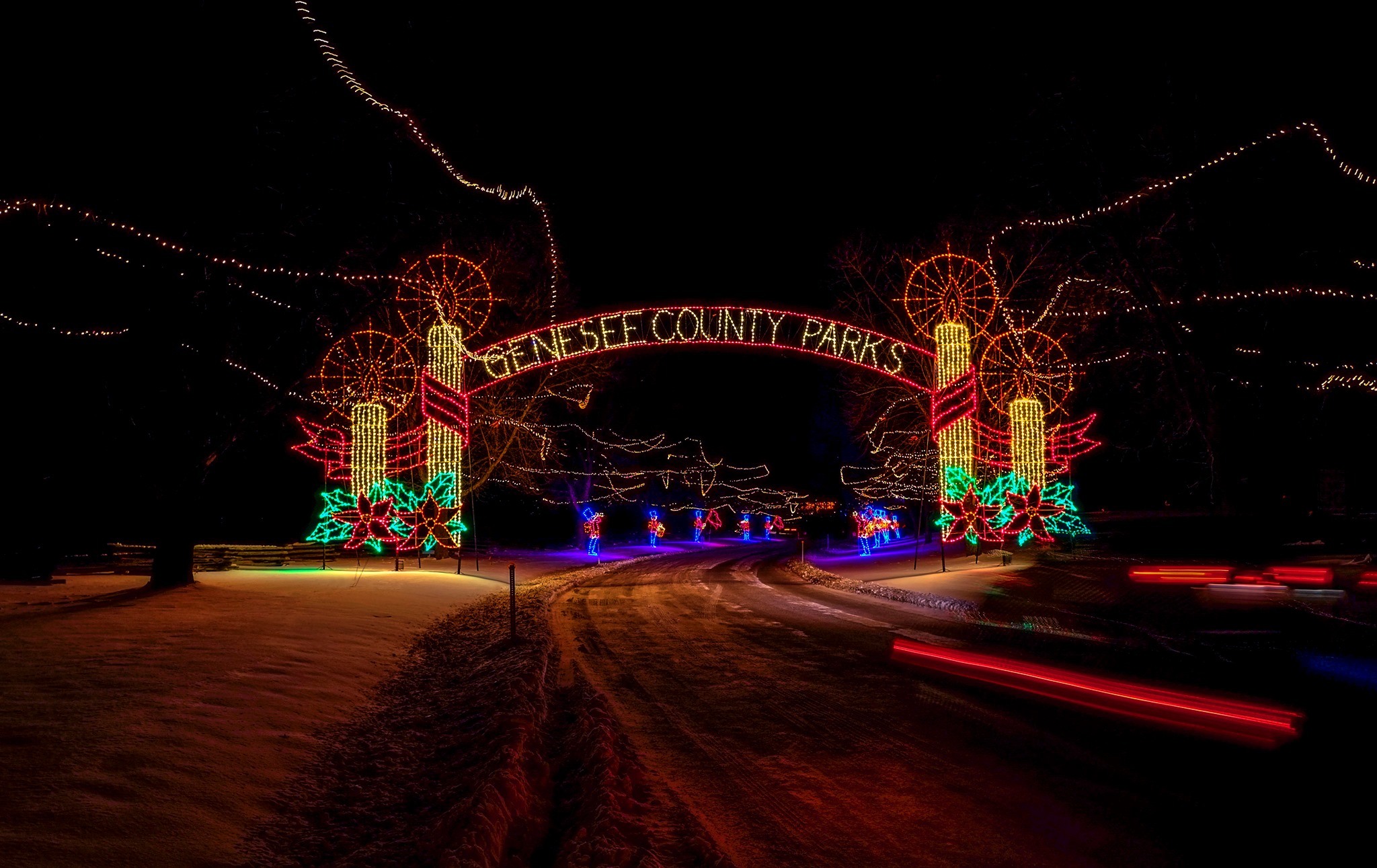 Best DriveThru Christmas Light Displays in Michigan