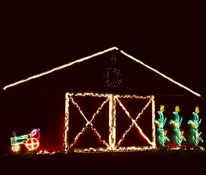 best drive through christmas lights