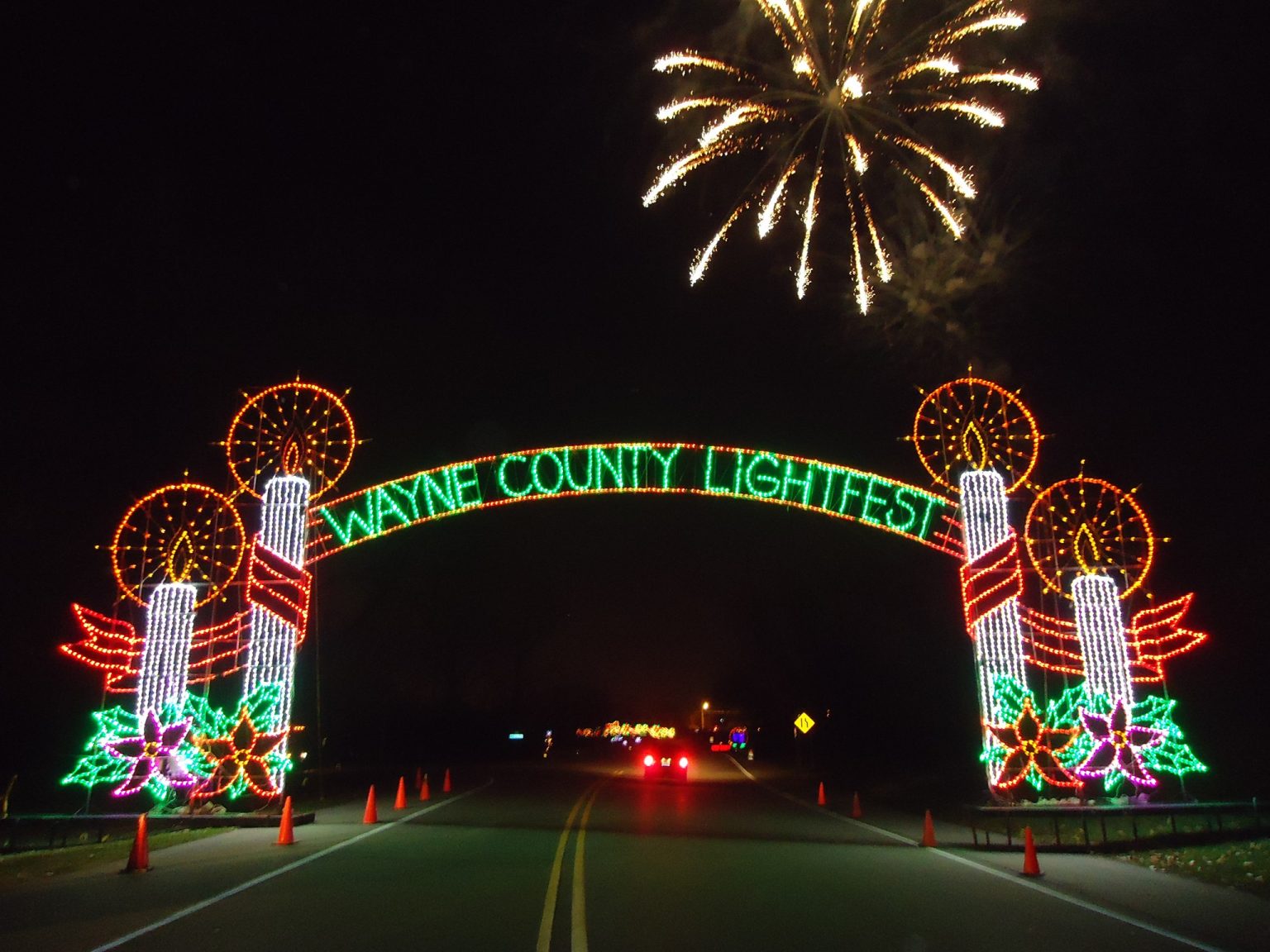 best drive through christmas lights