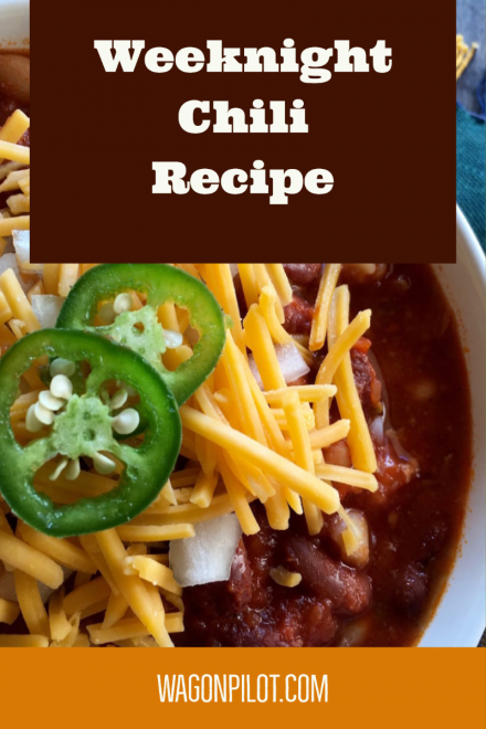 Quick and Easy Weeknight Chili Recipe