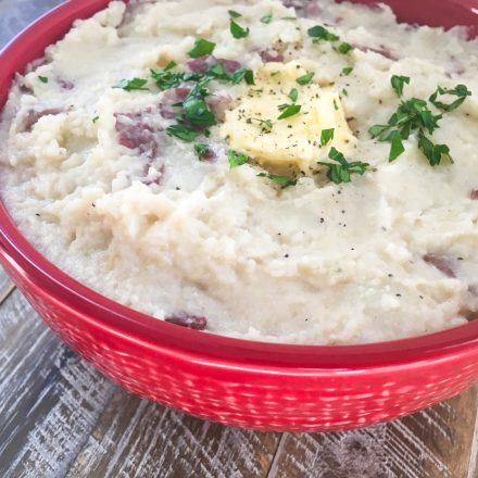 Instant Pot Garlic Mashed Red Potatoes