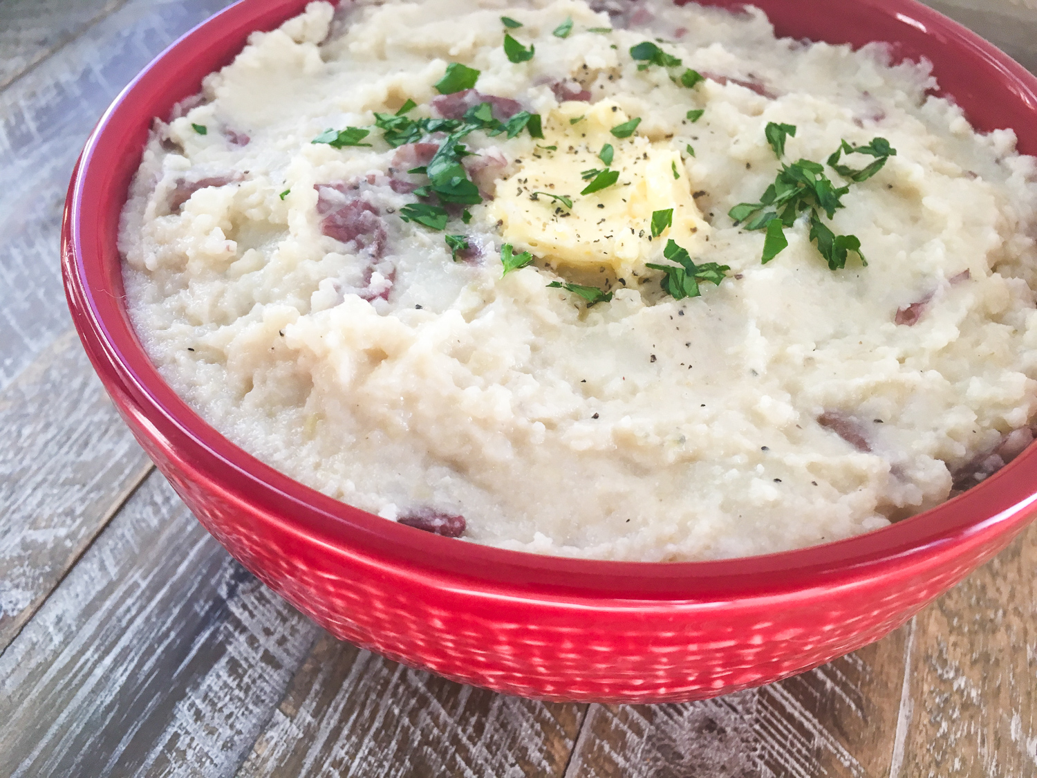 Instant Pot Garlic Mashed Red Potatoes