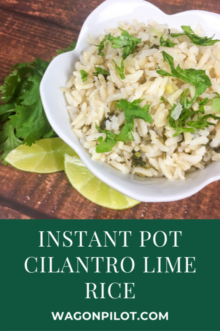 Instant Pot Pressure Cooker Cilantro Lime Rice