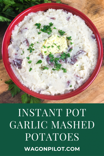 Instant Pot Garlic Mashed Red Potatoes