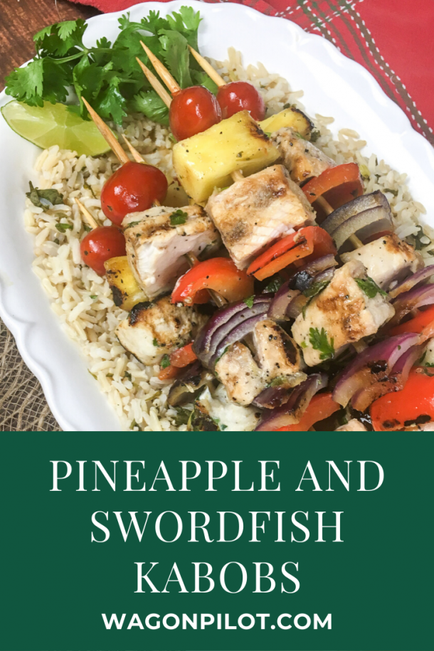 Swordfish and Pineapple Kabobs Recipe