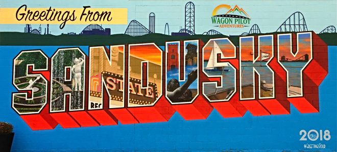 Sandusky, Ohio Mural © Wagon Pilot Adventures