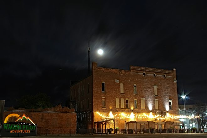 Sandusky, Ohio after dark © Wagon Pilot Adventures