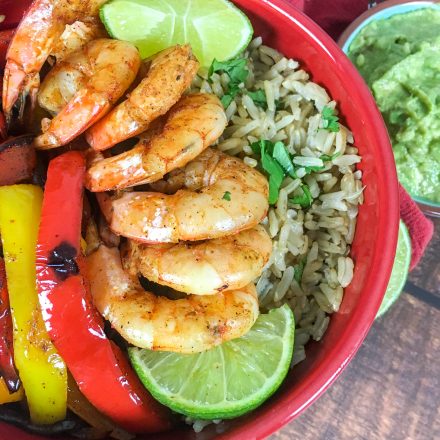 Shrimp Fajita Bowls