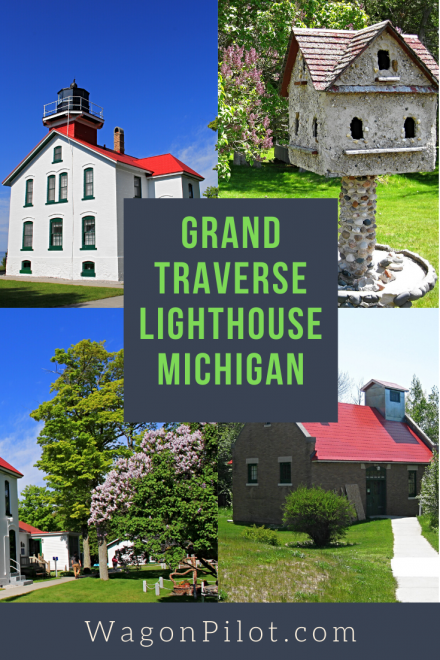 Grand Traverse Lighthouse on Lake Michigan © Wagon Pilot Adventures