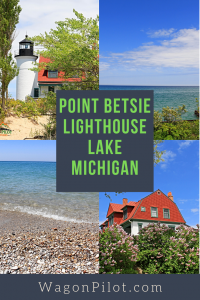Point Betsie Lighthouse on Lake Michigan © Wagon Pilot Adventures