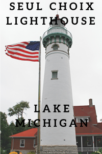 Seul Choix Point Lighthouse on Lake Michigan © Wagon Pilot Adventures