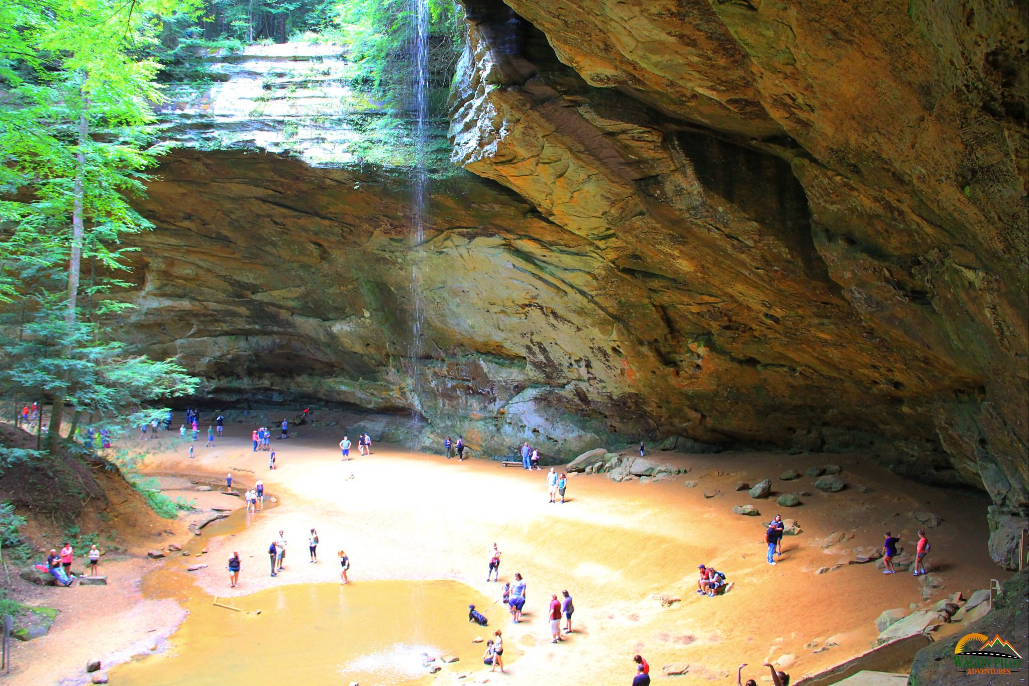 Hocking Hills State Park Ash Cave Hiking Trail